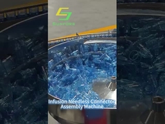 Máquina de ensamblaje de conectores innecesarios para perfusión