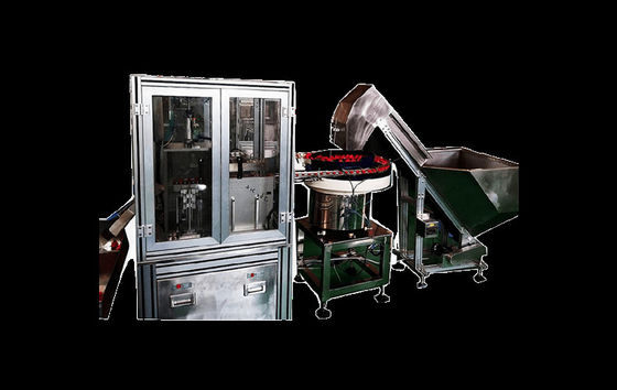 Un buen precio. Máquina de ensamblaje de tapa de 220V Máquina de cierre de tapa de botella de salsa de soja con accionamiento eléctrico en línea