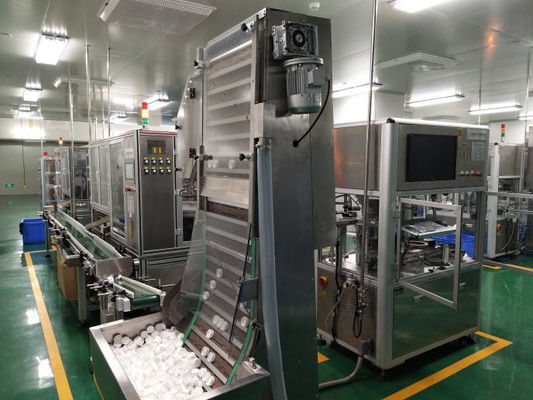 Un buen precio. Máquina de ensamblaje de tapa de CRC controlada por PLC OEM Máquina de sellado de tapa en línea
