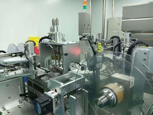 Un buen precio. Máquina de ensamblaje médico de metal Máquina de tapón eléctrico automático de botellas en línea