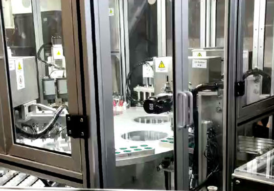 Un buen precio. Sin angulares de torsión Máquina de ensamblaje de necesidades diarias con colocación precisa de tornillos en línea