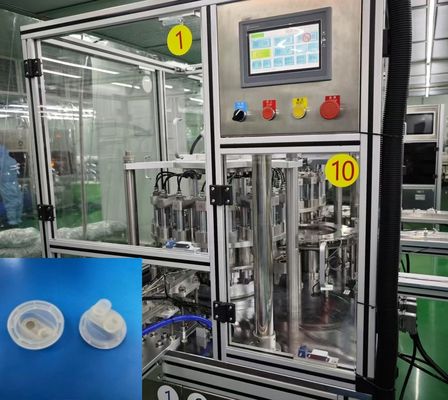 Un buen precio. Máquina de ensamblaje Euro Cap de acero inoxidable y aleación de aluminio para bolsas y botellas de infusión de plástico IV Normas ISO y GMP en línea