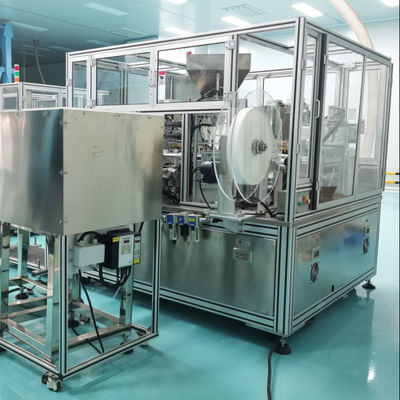 Un buen precio. High Operation Rate 96% Desiccant Cap Assembly Machine with High Capacity 1500-8500pcs/hr and Automatic Counting for Silica Gel Filling en línea