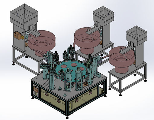 Full Automatic Bottle Cap Screwing Machine With PLC Control System
