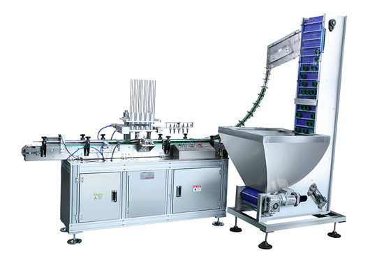 Un buen precio. Máquina de revestimiento de tapa de 220 V Equipo de control de tapa de botella de control por PLC en línea