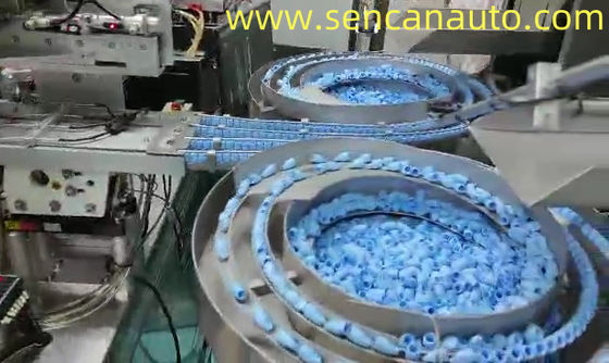 Un buen precio. Línea de producción de lancetas de seguridad de soldadura de papel de aluminio Plata para tapas de yodoforo en línea