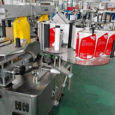 Un buen precio. Máquina automática de etiquetado de botellas de acero inoxidable AC380V personalizada en línea