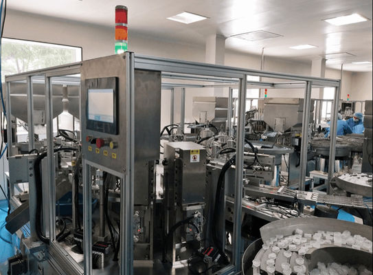 Un buen precio. Máquina de ensamblaje de tapa de infusión Máquina de ensamblaje automática con sistema de control PLC en línea