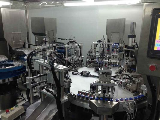 Un buen precio. Máquina de ensamblaje de cubiertas de plástico de aluminio con sistema PLC en línea