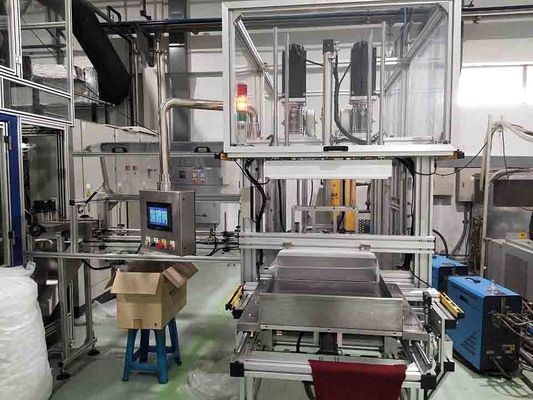 Un buen precio. Máquina de embalaje de botellas de ODM con sistema de control PLC en línea