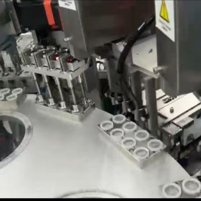 Máquina de ensamblaje de Euro Cap de alta precisión Servo motor de indexación