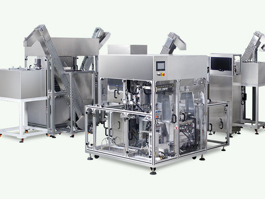Un buen precio. La máquina de ensamblaje automático de agujas de recolección de sangre es adecuada para agujas de recolección de sangre desechables médicas de alta capacidad. en línea