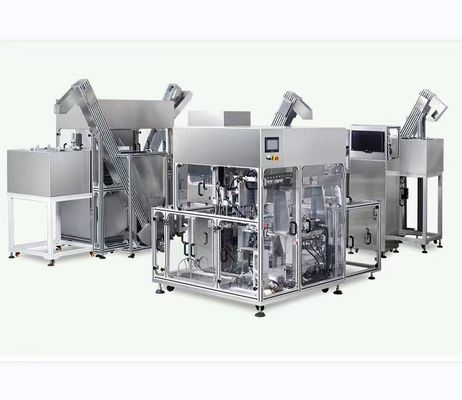 Un buen precio. Se requiere una sola persona para la operación de la máquina de ensamblaje de productos médicos para lancet de sangre y agujas de recolección en línea