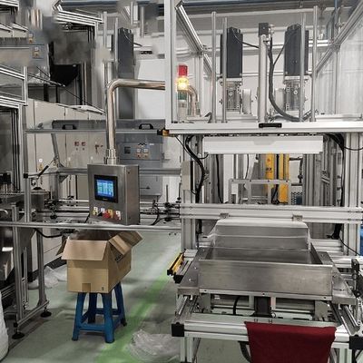 Máquina de embalaje automática controlada por PLC para botellas con múltiples opciones de embalaje y velocidad de producción