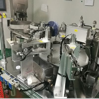 Un buen precio. Máquina de etiquetado automática de alta capacidad de acero inoxidable integrada con conexión de la máquina de montaje en línea