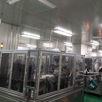 Un buen precio. La máquina de ensamblaje de la tapa del desecante conectada a la máquina de llenado de alta eficiencia en línea