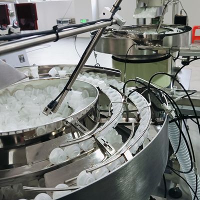 Máquina de ensamblaje de tapa de anillo mecánico de tirón único Alta flexibilidad