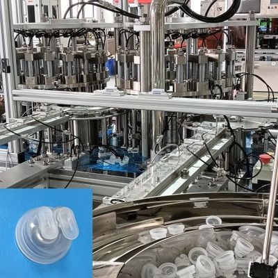 Máquina mecánica de ensamblaje de cubiertas dobles plegables con servomotor de alta capacidad
