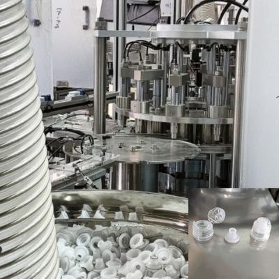 Un buen precio. Separar productos buenos y defectuosos Máquina avanzada de ensamblaje de necesidades diarias para la producción de tapas de tapa de alta velocidad en línea