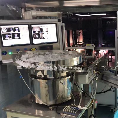 Un buen precio. Máquina de inspección de imagen con pantalla grande que muestra el estado de inspección Control PLC en línea