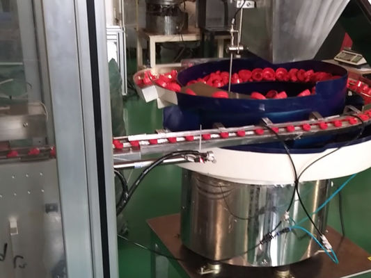 Un buen precio. Máquina de ensamblaje automático de tapa de mariposa hecha de acero inoxidable Vibración de la bandeja de alimentación en línea