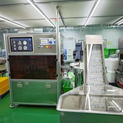 Máquina de inspección de imagen precisa Para detectar la tapa de la perfusión Apariencia de arañazos y manchas en la superficie de los productos que reemplazan la inspección tradicional de la vista artificial