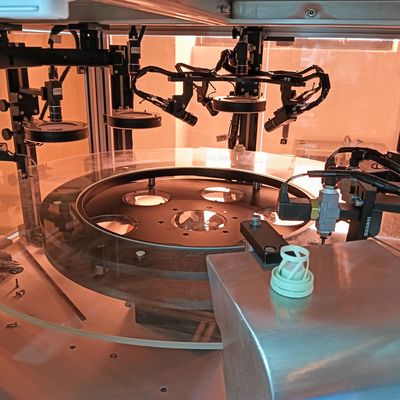 Un buen precio. Máquina de detección de imagen automática no estándar, puede conectarse a la máquina de ensamblaje con una correa, mayor eficiencia en línea