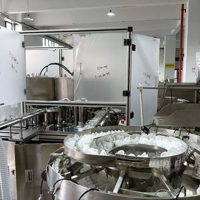 Máquina mecánica de ensamblaje de cubiertas dobles plegables con servomotor de alta capacidad