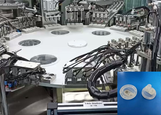 Un buen precio. Máquina de ensamblaje Euro Cap de presión estable con sistema de control PLC en línea