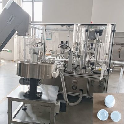 Máquina automática para atornillar la tapa de la botella de detergente de ropa