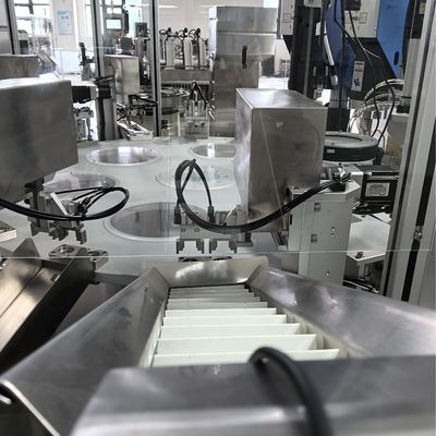 4000pcs/h Automatización no estándar máquina de soldadura ultrasónica control PLC control remoto
