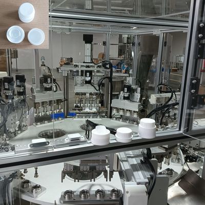 Máquina ensambladora de artículos de uso diario de capacidad personalizada para el atornillado automático de tapas de botellas de detergente para ropa