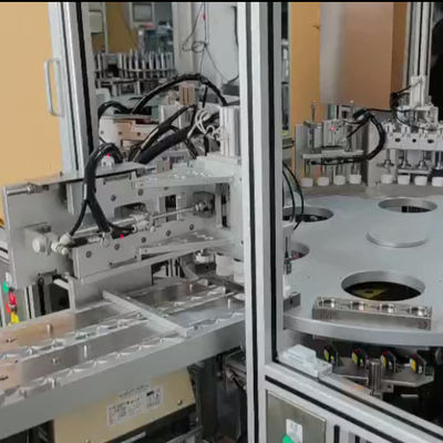 Máquina de ensamblaje de tapa de sellado de relleno de gel de sílice con tapa de desecante