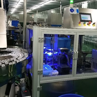 Máquina de inspección de imagen precisa para la detección de la tapa de infusión Apariencia de arañazos y manchas en la superficie de los productos