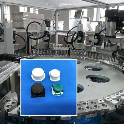 Máquina de Ensamblaje Automatizada de Tapas Heli con Alta Flexibilidad