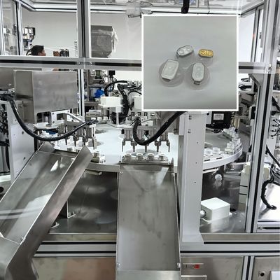 Máquina automática de laminación de tapas de infusión no estándar fabricada en acero inoxidable con mesa de gran espesor