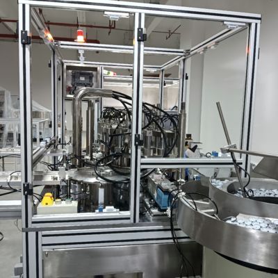 Un buen precio. Máquina de ensamblaje automático con tapa de anillo de un solo tirón, disponible en configuraciones giratorias y mecánicas. en línea
