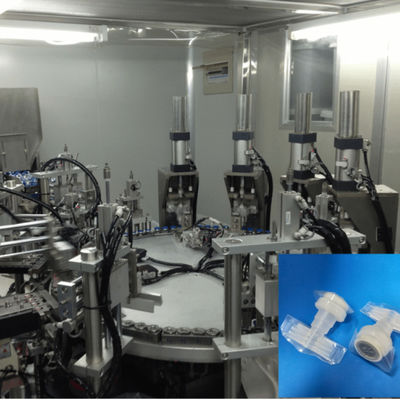 Un buen precio. ISO 9001 Certified Medical Product Assembly Machine for IV Soft Bag Caps Welding with 220V Voltage and 99% Qualified Rate en línea
