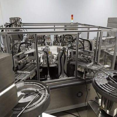 Un buen precio. Automatic Euro Cap Assembly Machine with 0.6 MPa Air Pressure and 4500-12000 per/hour Capacity for 99% Qualified Rate en línea